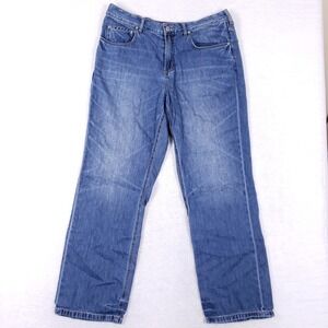 Tommy Bahama Jeans Mens 38x32 Classic Fit Blue Denim Coastal Tencel Soft